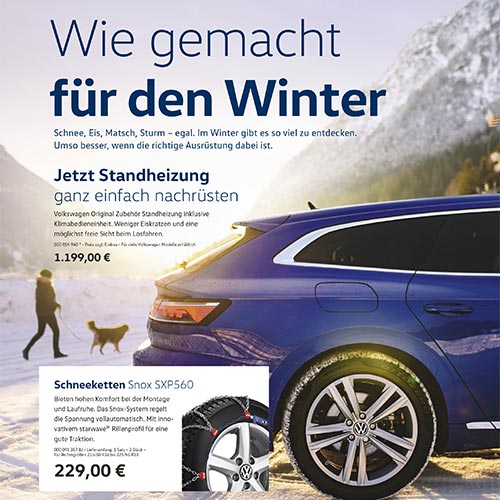 Volkswagen Zubehör Januar - Februar 2023
